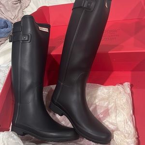 Hunter original tallrefined matte boots - LIKE NEW